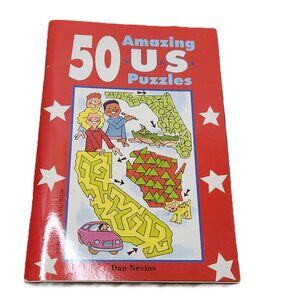50 Amazing US Puzzles Dan Nevins Watermill Press 1996